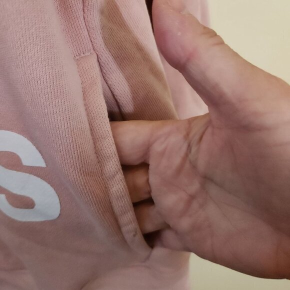 Adidas Pink TreFoil Hoodie Size XS - Picture 7 of 8